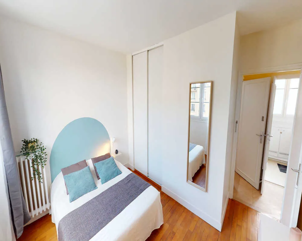 Chambres - Chambre Meublée avec Vue Calme à Auteuil