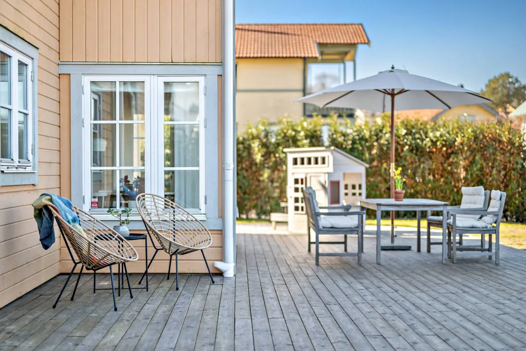 Terrasse - Renovated Villa with High Ceilings on Dalarö