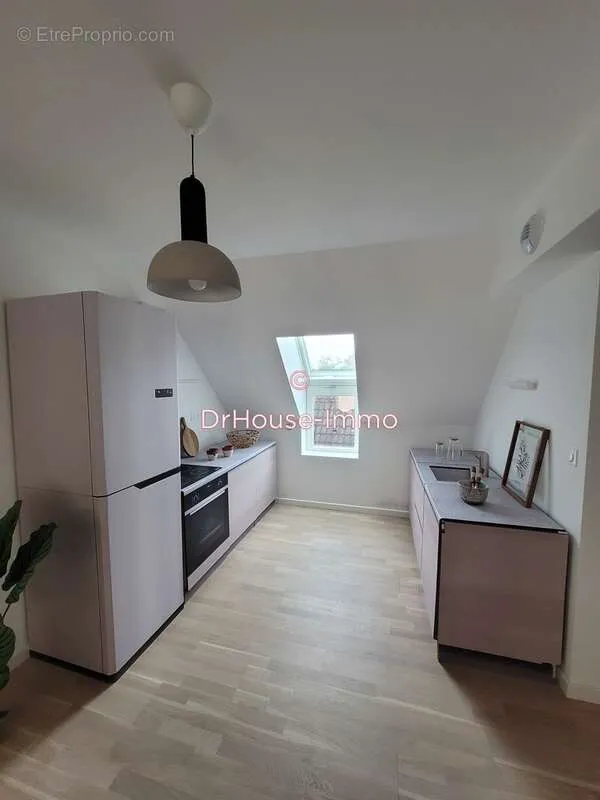 Köök - Duplex Apartment with Garden in Pessac