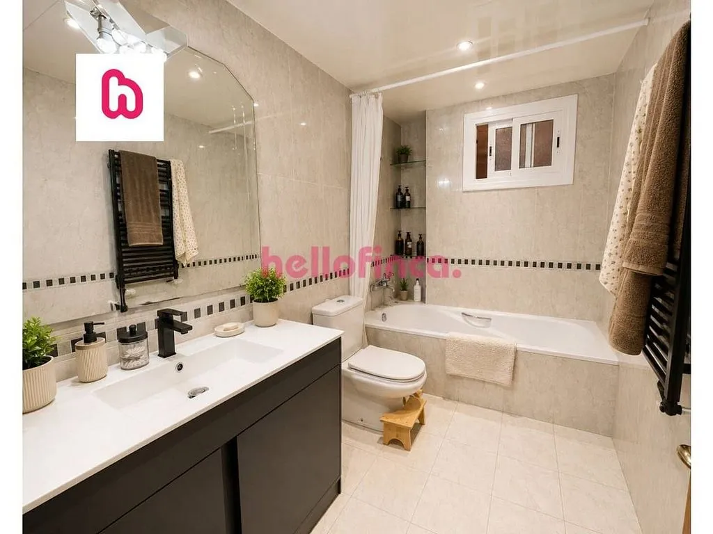 Bathrooms - Apartment with Balcony in Can Rull, Sabadell