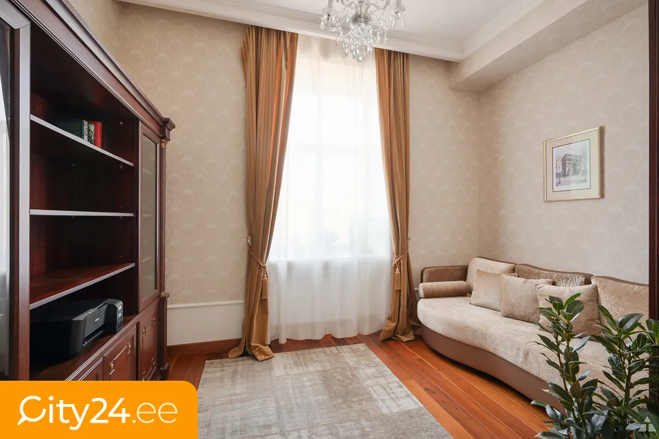 Soggiorno - Historic Apartment with Park View in Riga Centre