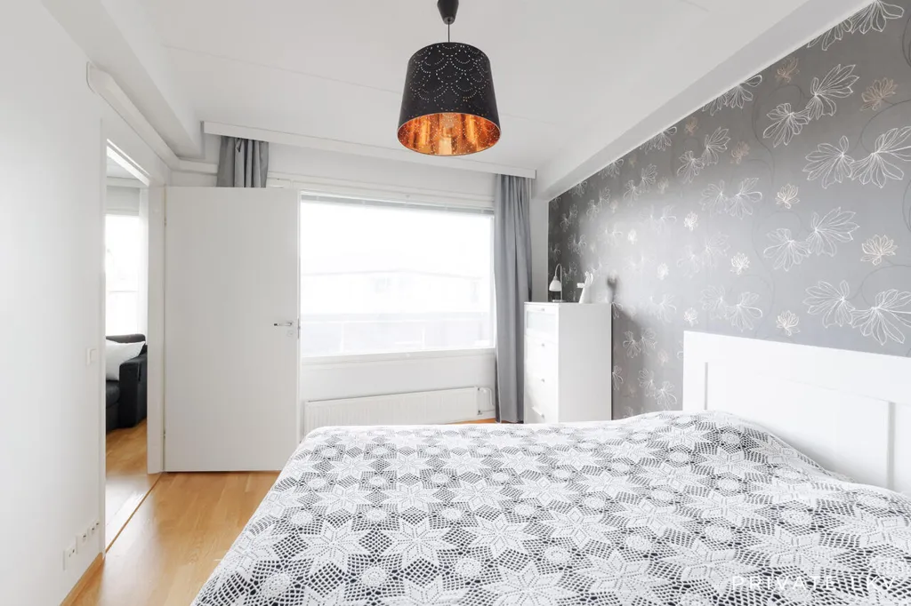 Chambres - 3-Bedroom Apartment with Balcony in Espoo Tuomarila