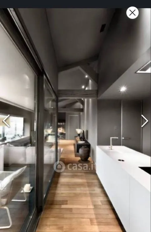 Köök - Luxury Attico with Castle View in Brescia