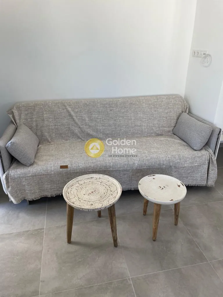Living Room - Modernised Studio in Central Naousa