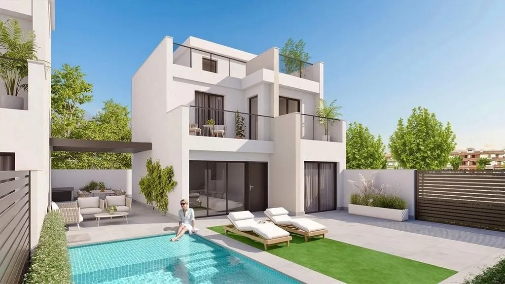 Piscine - Luxury Villa with Pool in Los Alcázares