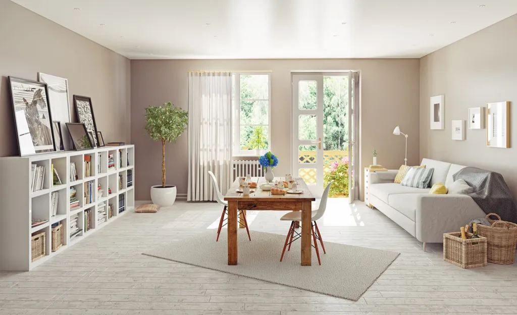 Séjour - Maison contemporaine avec terrasse à Périgny