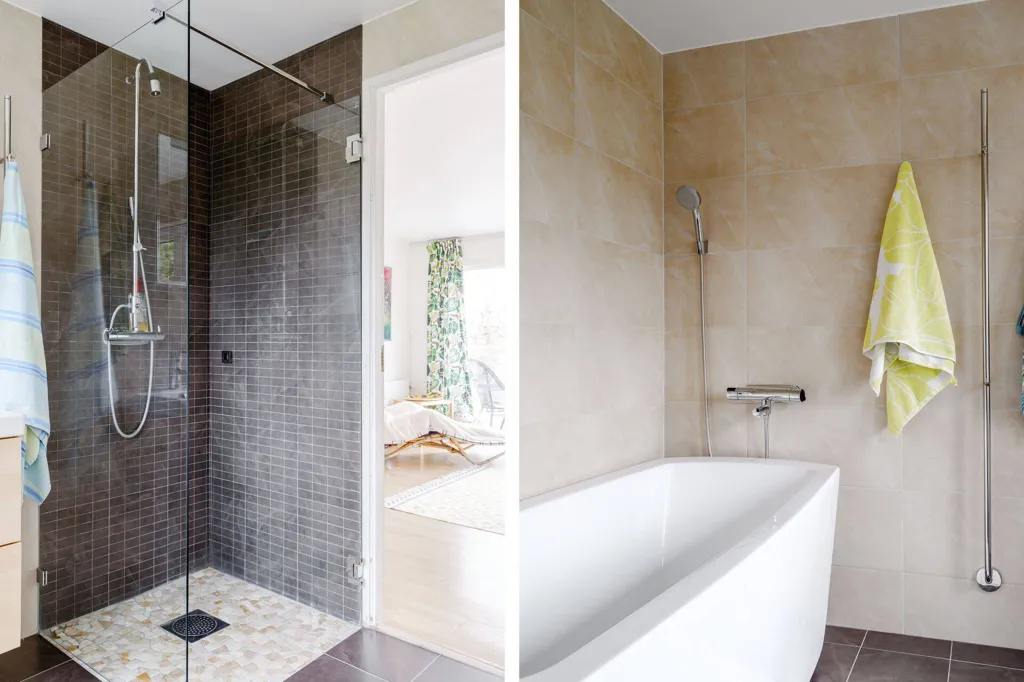 Bathrooms - Villa with Sea View in Trelleborg