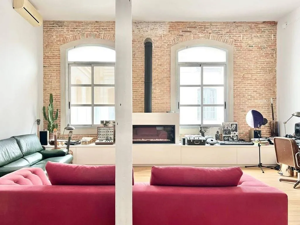 Séjour - Penthouse with Terrace in La Dreta de L'Eixample