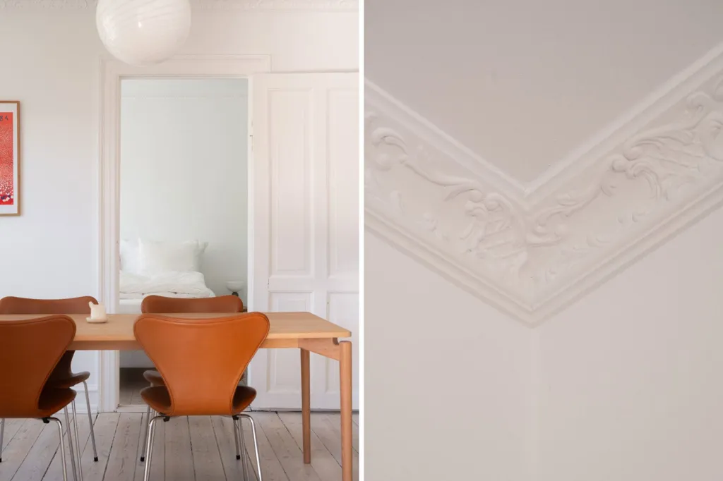 Salle à manger - Turnkey Flat with Historic Charm in Copenhagen Ø