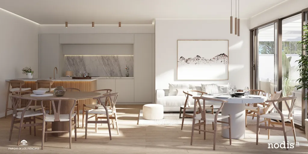Salle à manger - New Build Apartment with Pool in Sevilla