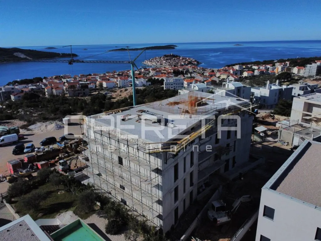 Õhuvaade - Penthouse with Terraces in Primošten