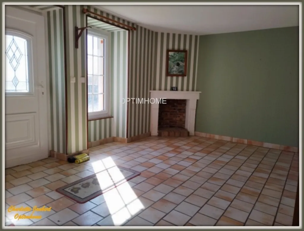 Séjour - Maison en Pierre avec Jardin à Chalais