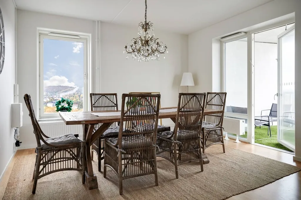 Salle à manger - Corner Penthouse with Panoramic View in Borås
