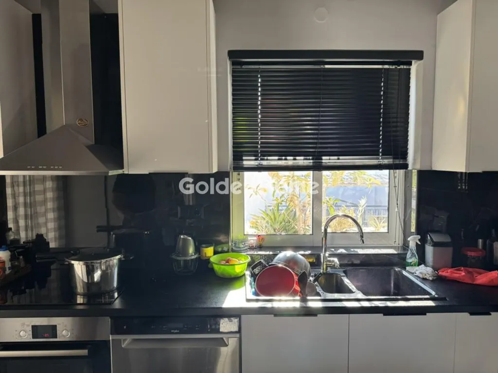 Kitchen - Modern Penthouse with Balcony in Agios Dimitrios Centre