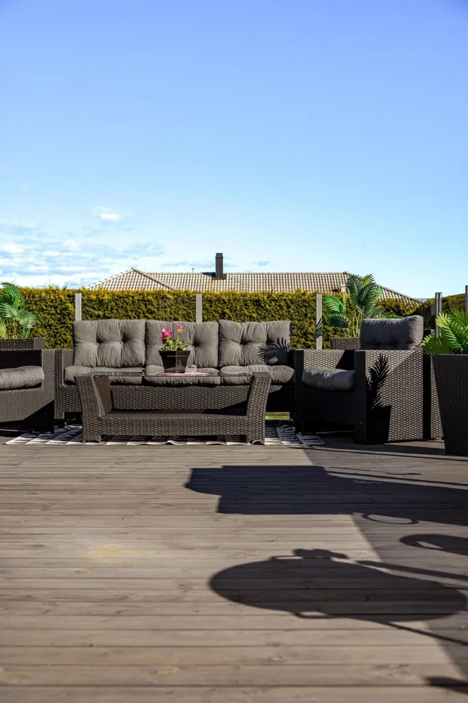 Terrasse - Villa with Garden in Motala