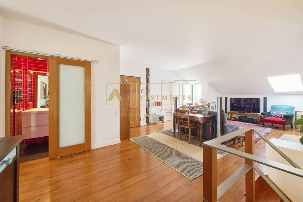Séjour - Luxury Duplex Flat with Sea Views in Cascais