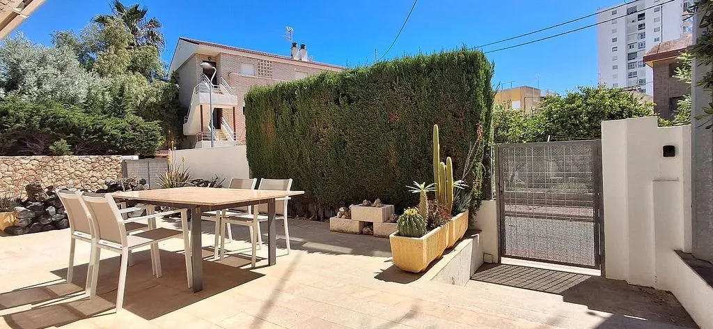 Terrasse - Pared Chalet with Pool in Santiago de la Ribera