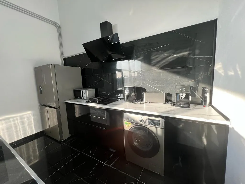 Kitchen - Studio with Pool in Motril