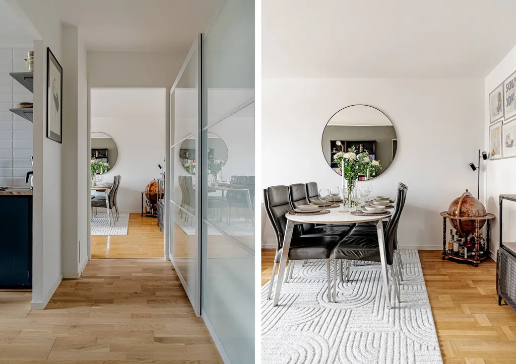 Salle à manger - Apartment with Balcony in Ängelholm