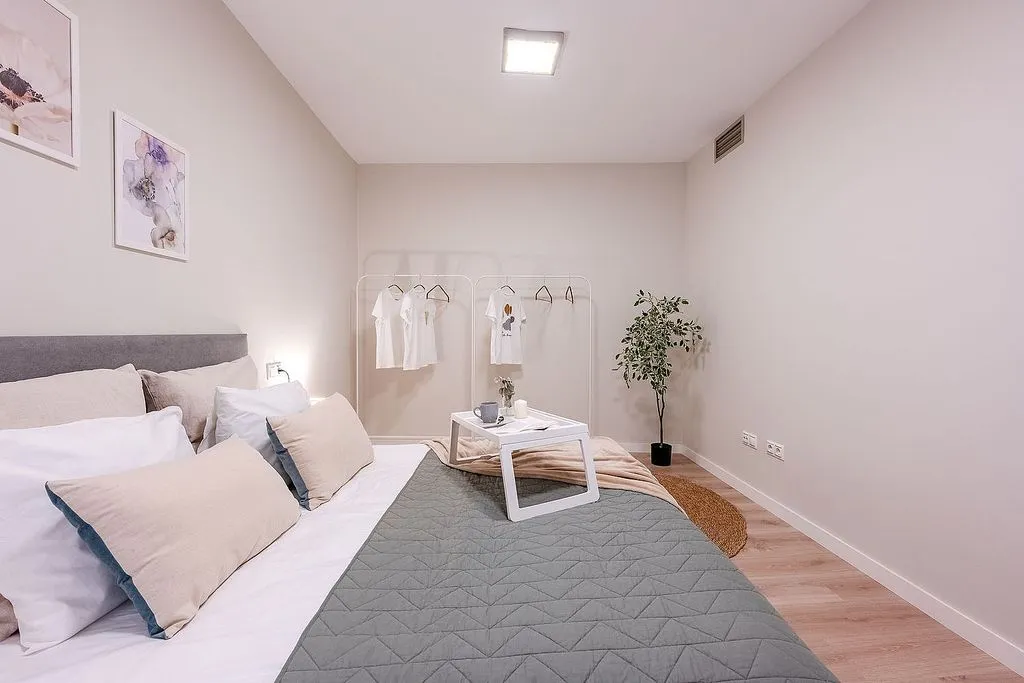 Chambres - Bright Apartment with Sea View in Mataró Centre