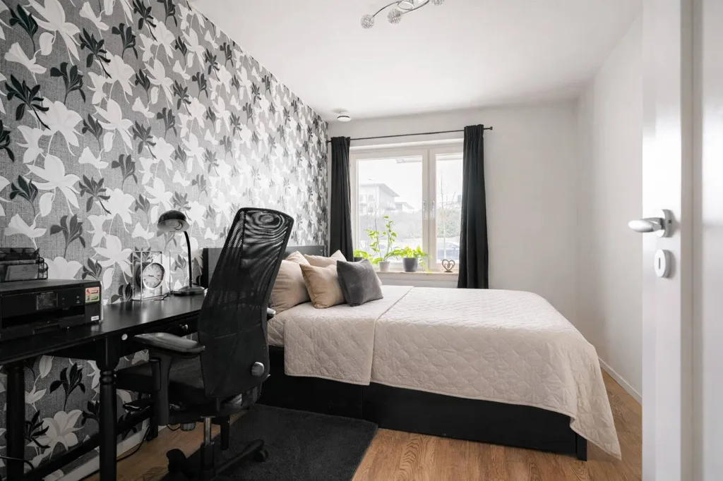 Chambres - Modern Flat with Garden in Norrboda