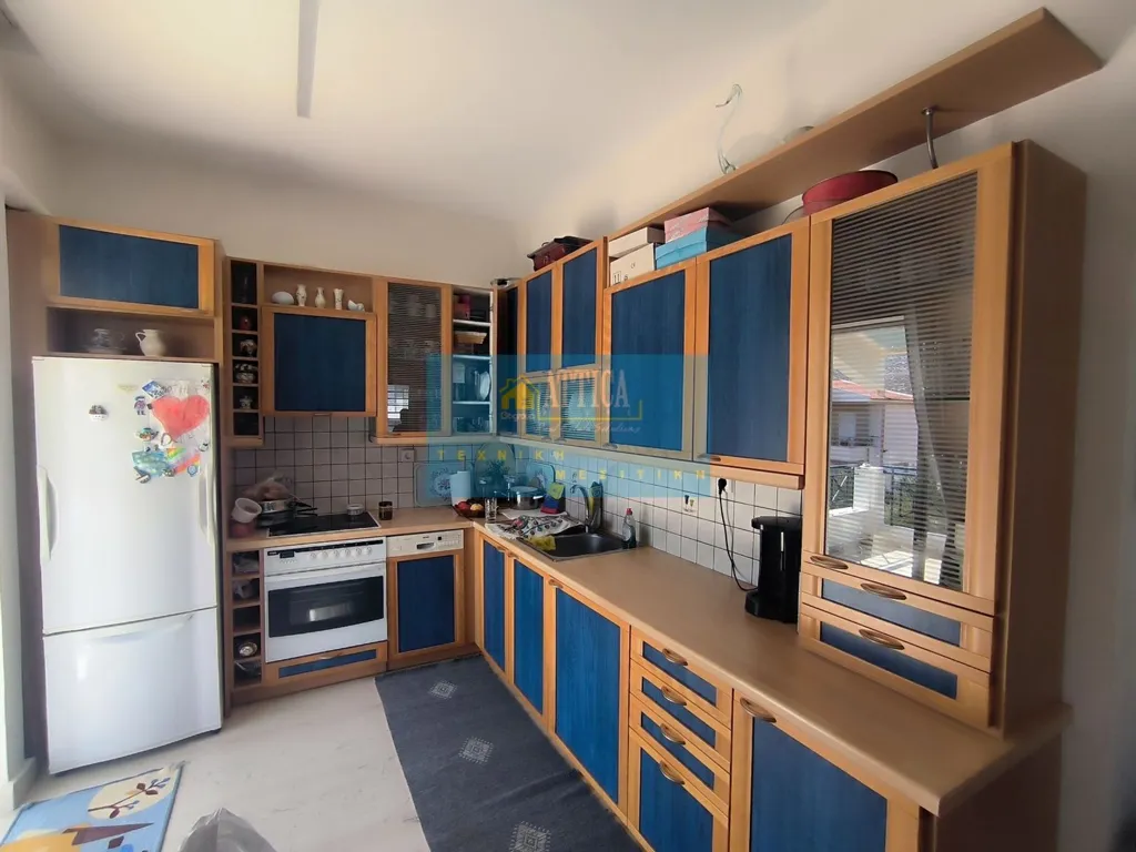 Kitchen - Detached House with Sea View near Harakas