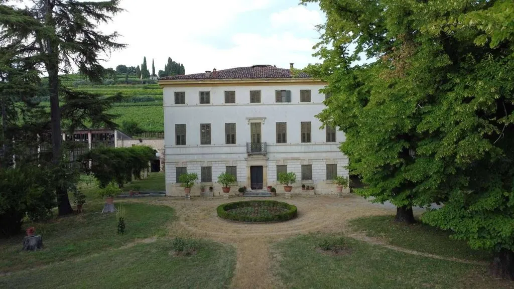 Vue aérienne - Historic Villa with Private Park in Lavagno, Veneto