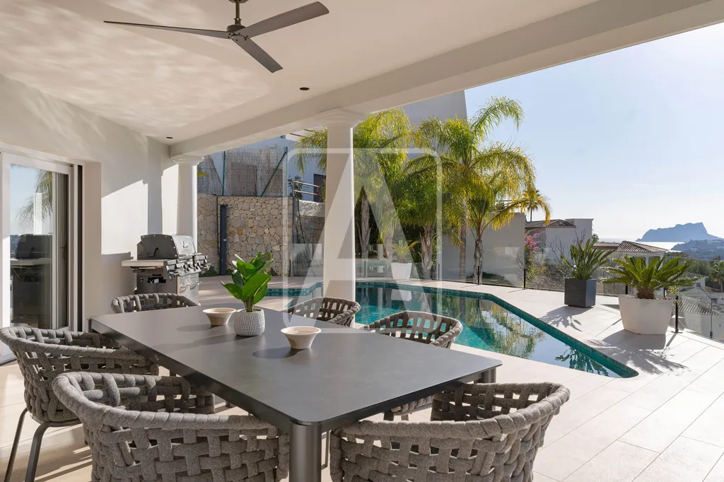 Terrass - Mediterranean Villa with Sea Views in Moraira