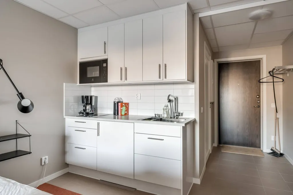 Cuisine - Three-bedroom Apartment with Terrace in Sunnegatan