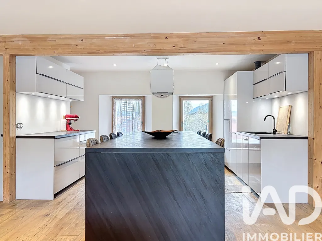Köök - Triplex Apartment with Balcony in Annecy
