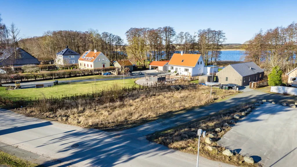 Vista aerea - Plot for Villa with Lake View in Balsby