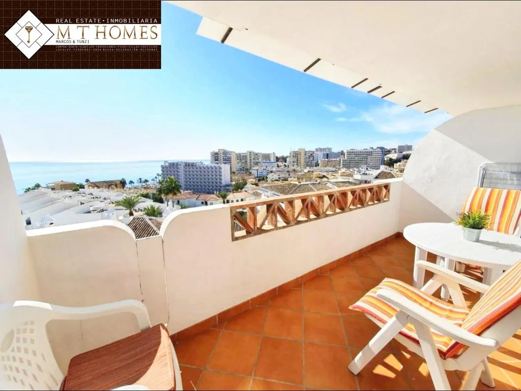 Balcon - Flat with Pool in Parque de la Paloma, Benalmádena