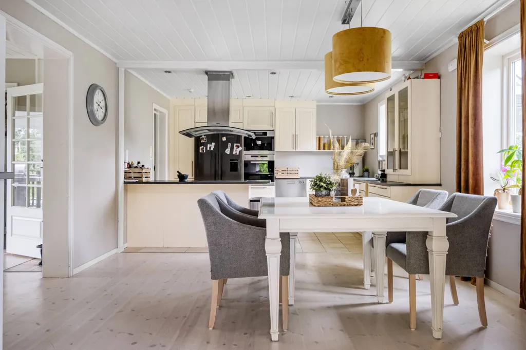 Sala da pranzo - Casa di 6 locali a Fjellhamar