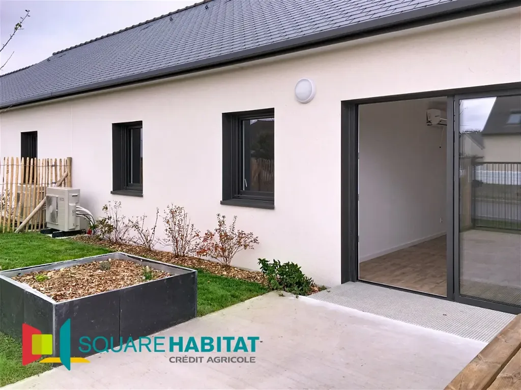 Jardin - Maison Neuve pour Seniors avec Terrasse à Frehel