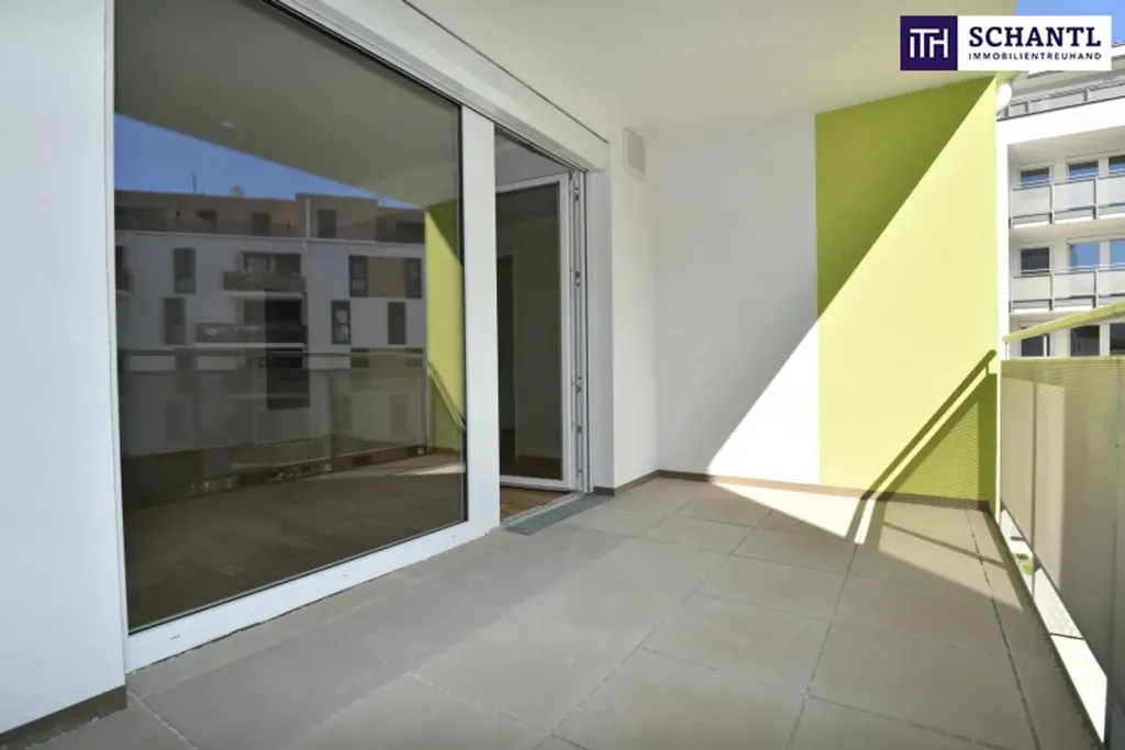 Balcon - Two-Bedroom Apartment with Large Loggia in Schwechat
