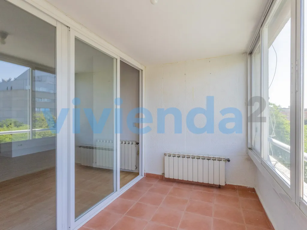 Terrasse - Apartment with Terrace in Madrid