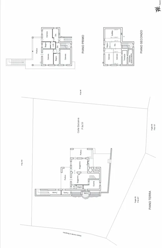 Plaan - Luxury Farmhouse with Panoramic Views in Città della Pieve