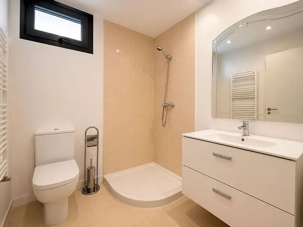 Salles de bain - Furnished Flat with Garage in Torrelodones Centre