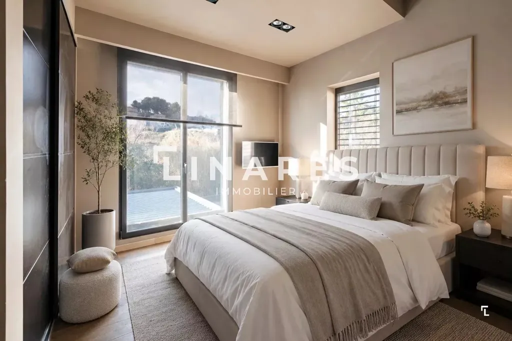 Chambres - Villa Contemporaine avec Piscine à Allauch