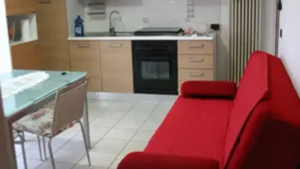 Kitchen - Armed Two-Bedroom Apartment in Piacenza