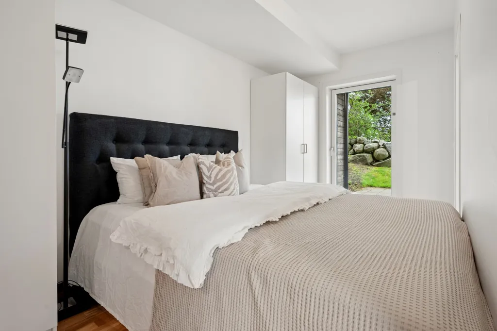 Chambres - 3-Bedroom Apartment with Balconies in Sandnes