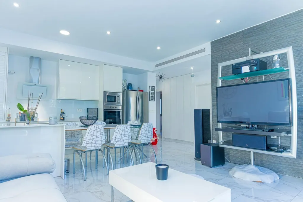 Living Room - Villa with Private Pool near Mar Menor
