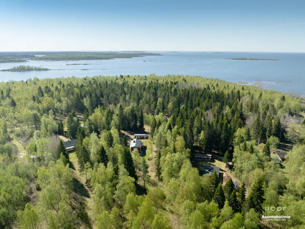Õhuvaade - Cottage with Sea Sauna near Oulu