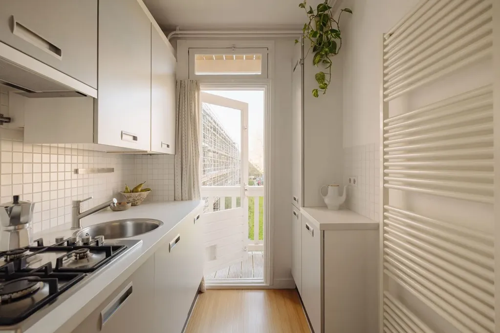 Cuisine - Galerie Flat with Balcony in Amsterdam