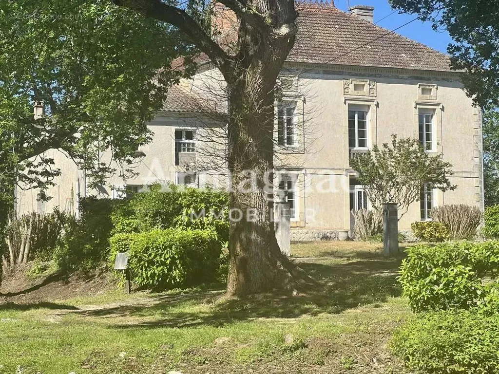 Extérieur - Maison de Maître avec Dépendances à Castelnau-d’Auzan-Labarrère