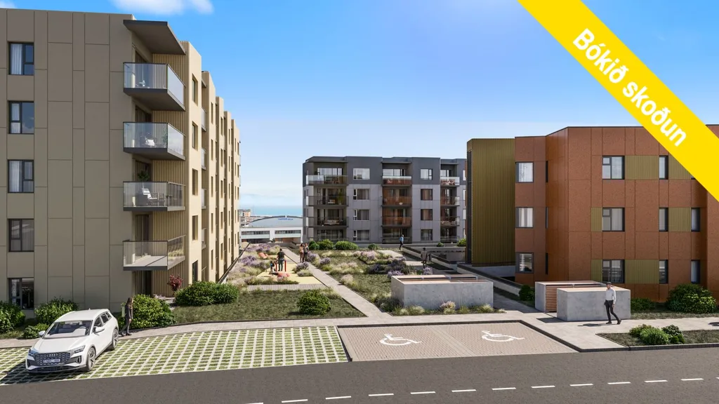Modern Apartment with Balcony in Reykjanesbær