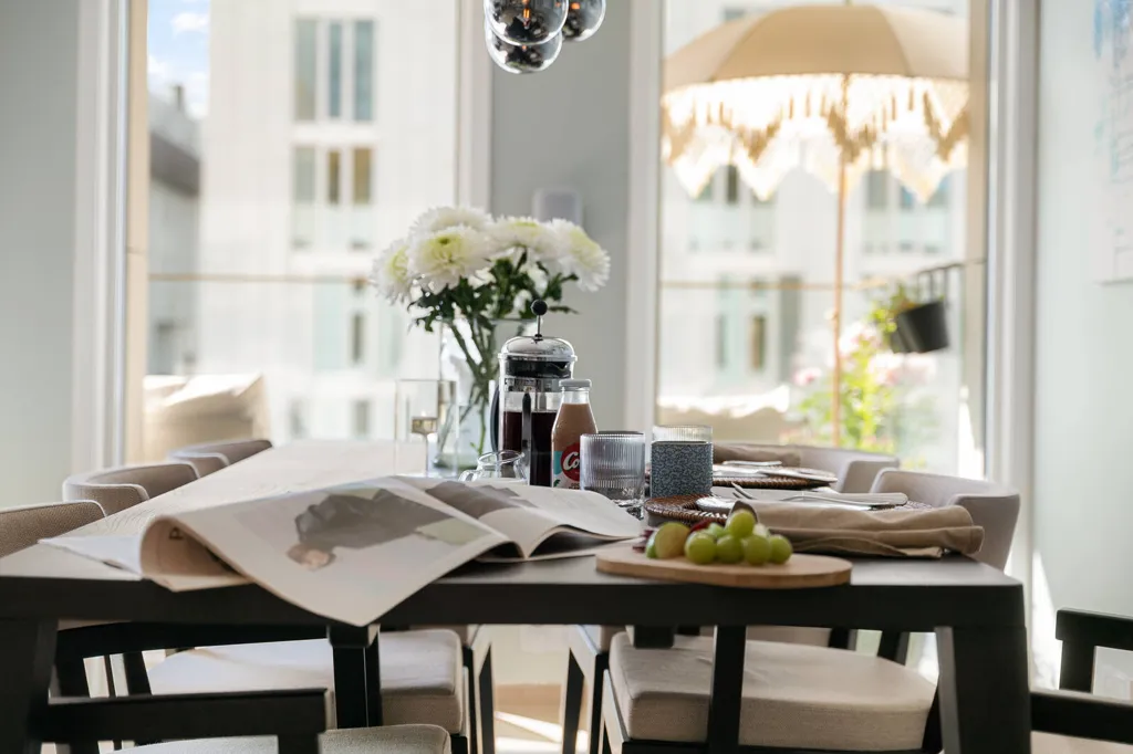 Salle à manger - Appartement 4 pièces à Oslo
