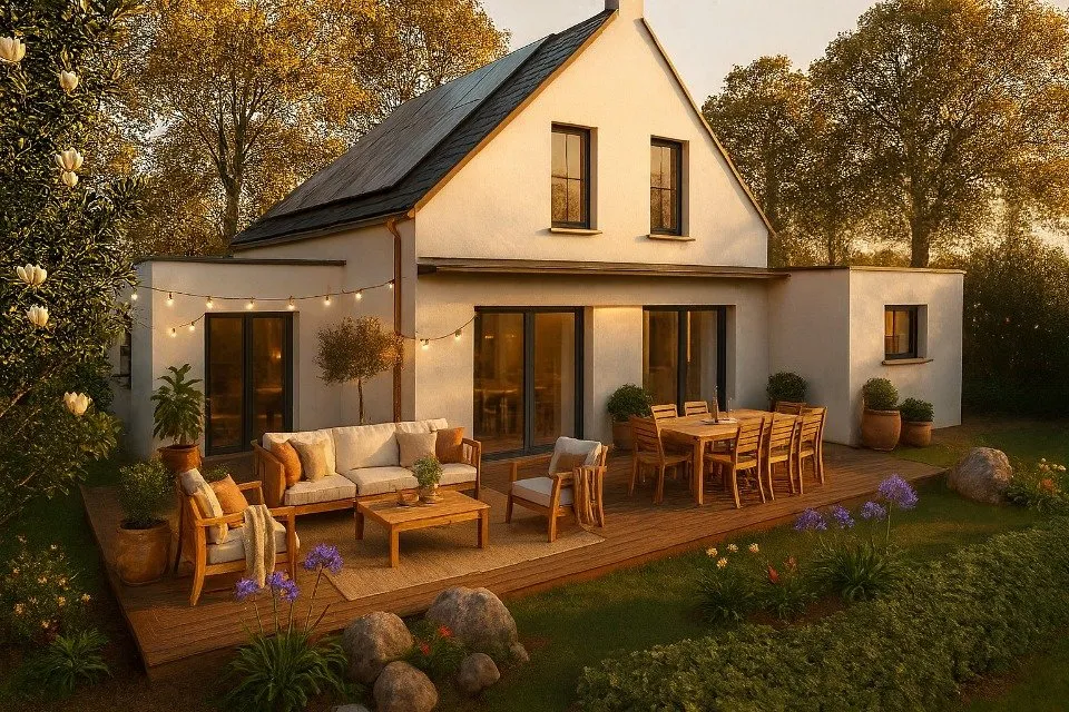 New Build House with Garden in Plabennec