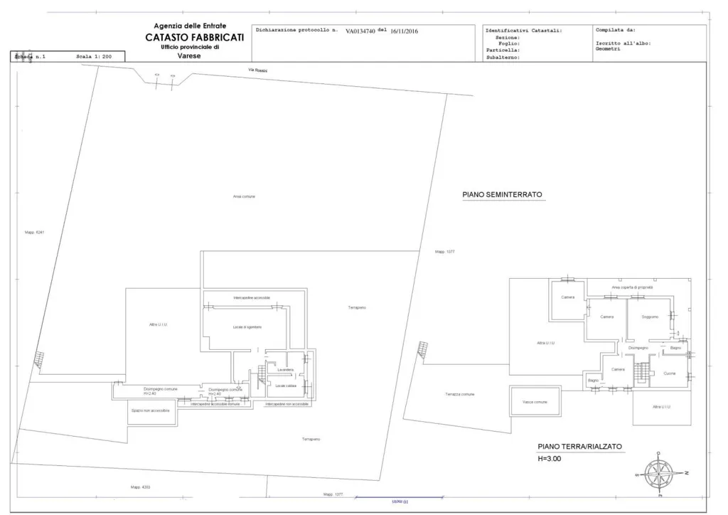 Plan - Luxury Villa with Pool in Castronno