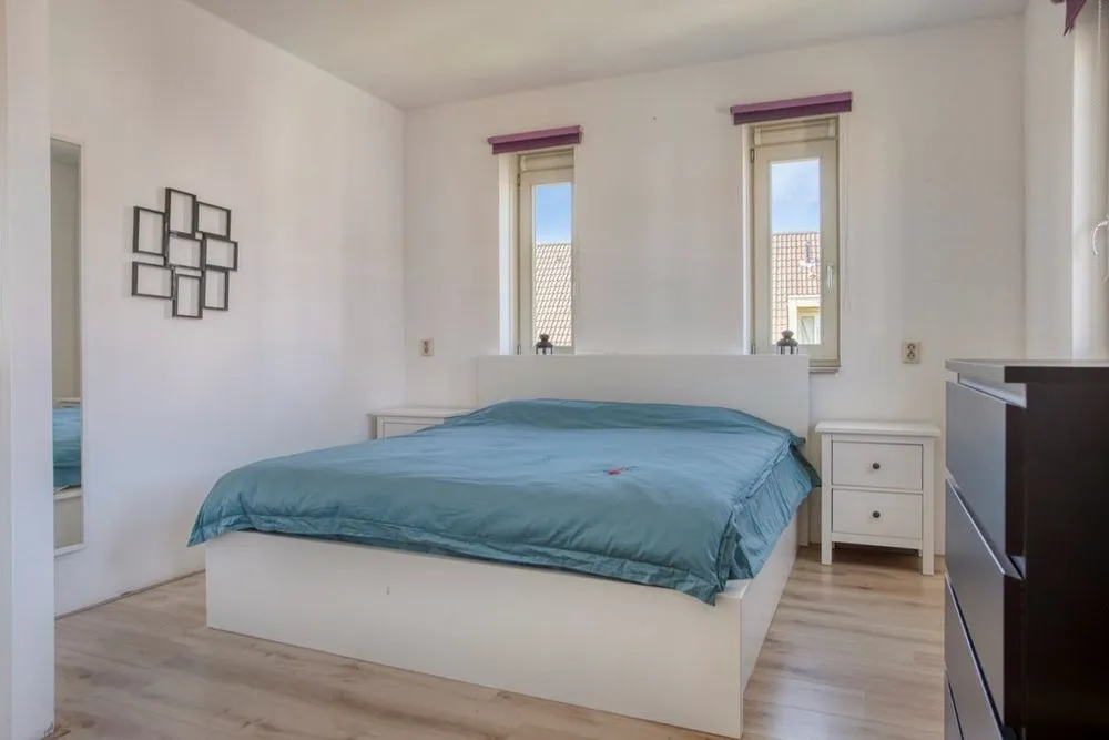 Bedrooms - Eco-Friendly Corner House with Two Parking Spots in Nootdorp